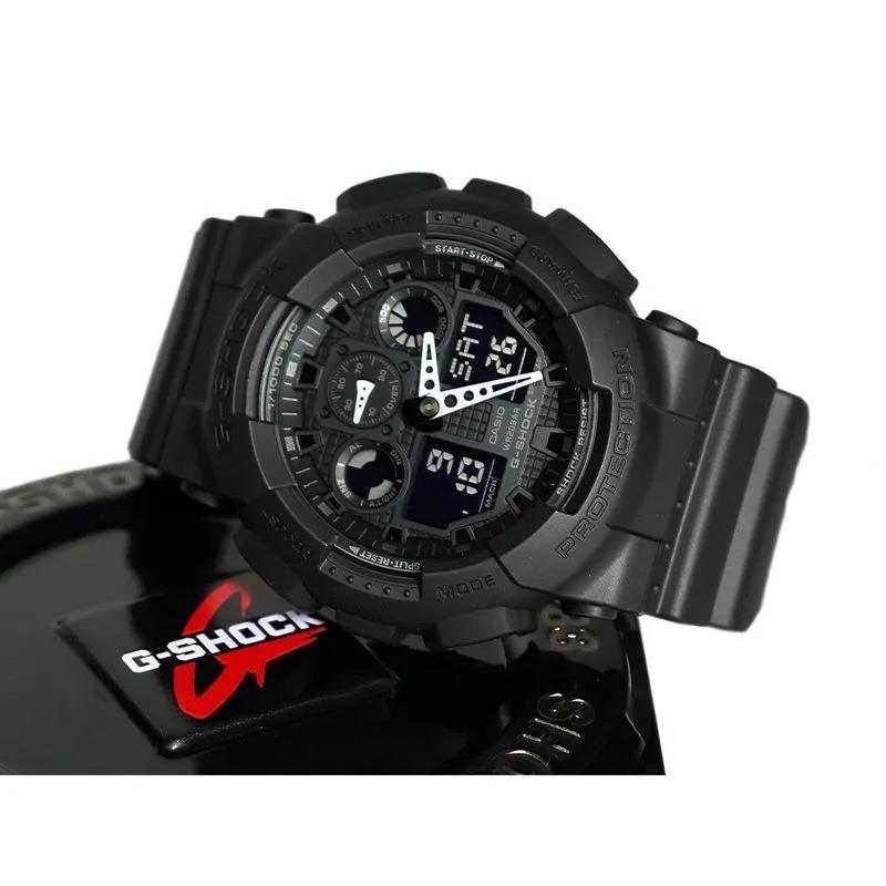 Casio G-Shock GA-100 · Negro