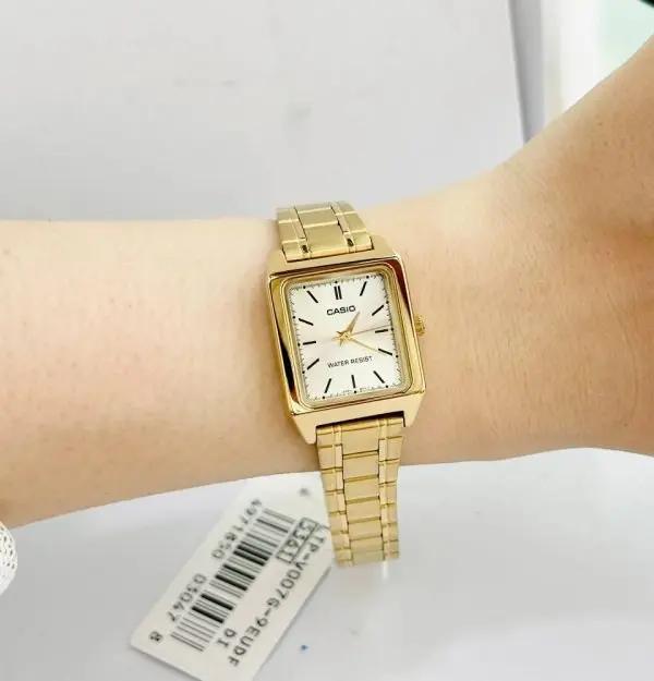 Casio LTP-V007G · Dorado / Cara dorada