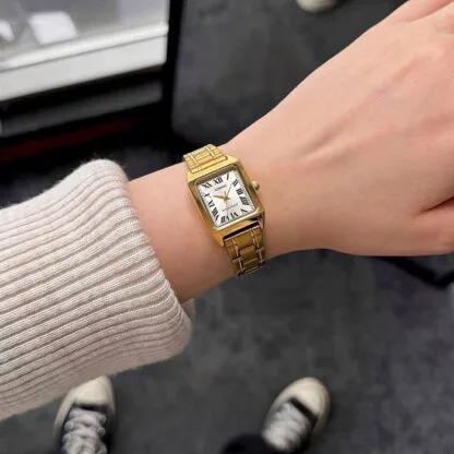Casio LTP-V007G · Dorado / Cara dorada (numeros romanos)