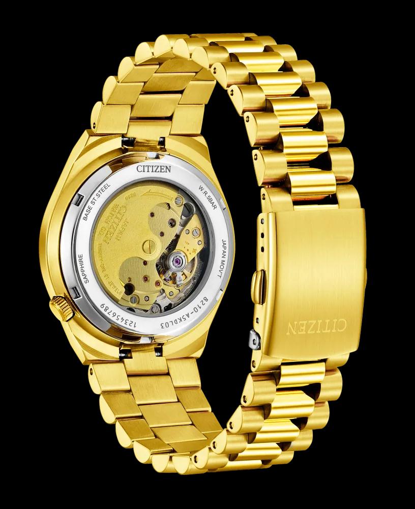 Citizen Tsuyosa Automático · Dorado / Esfera verde